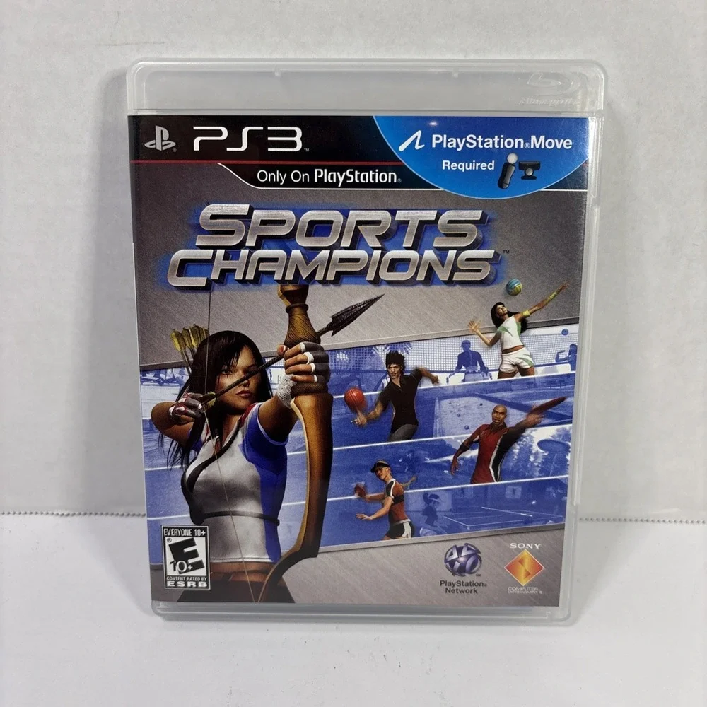 Sports Champions Sony PS3 PlayStation 3 Move Required Complete CIB
